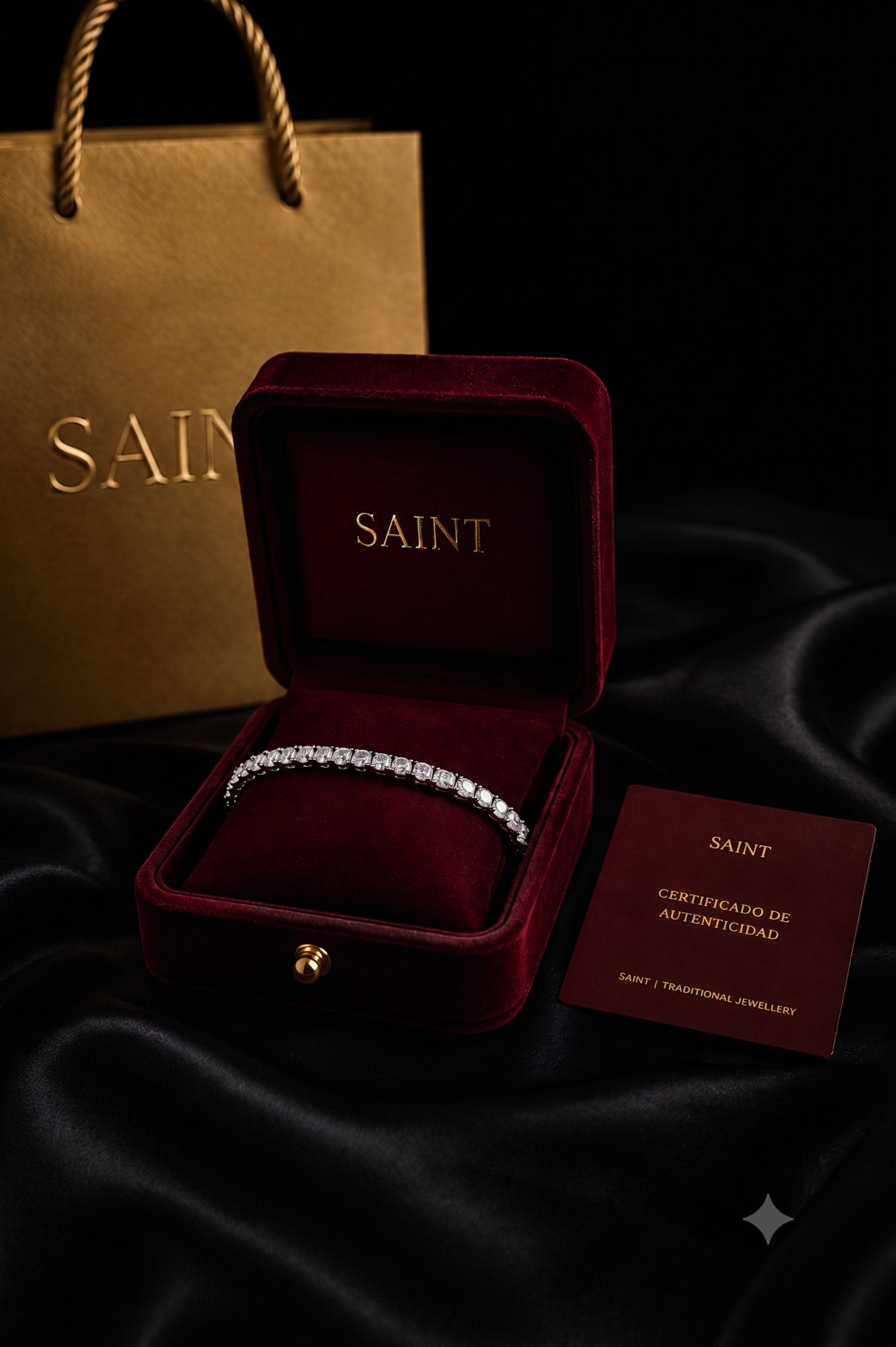Vista previa del proyecto Saint, Madrid — Rebranding de Joyería De Autor